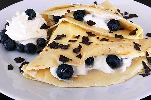 Blueberry Crepes