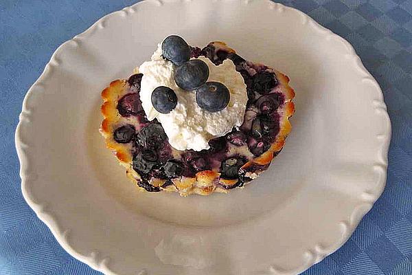 Blueberry Quark Tart