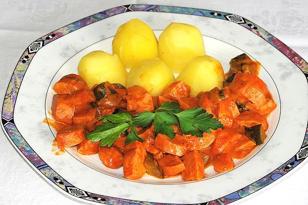 Bockwurst Goulash