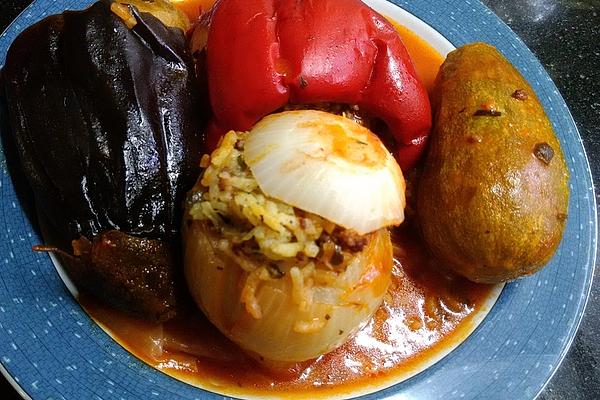 Braised Stuffed Vegetables