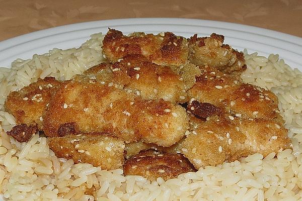 Breaded Strips Of Pork