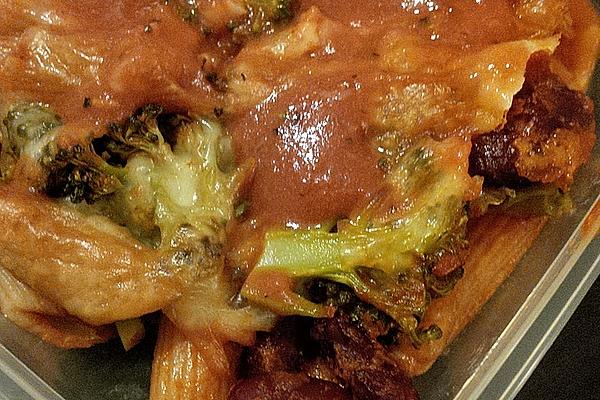 Broccoli and Bean Pasta Bake