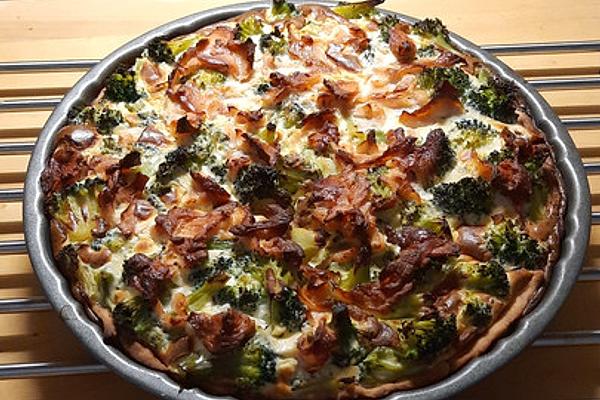 Broccoli and Salmon Tart