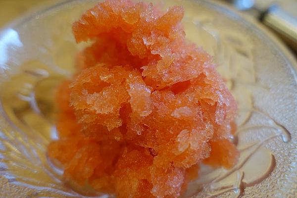 Campari Blood Orange Sorbet
