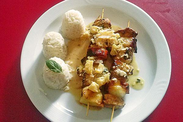 Caribbean Chicken Skewers