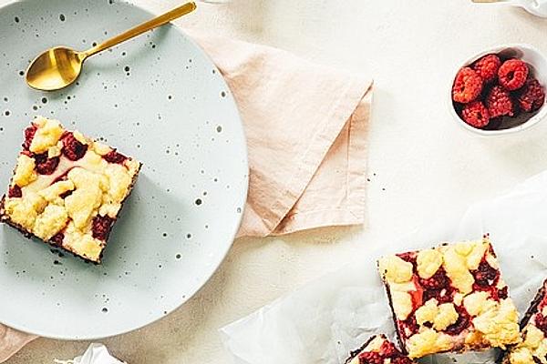 Cheesecake Brownies with Sprinkles