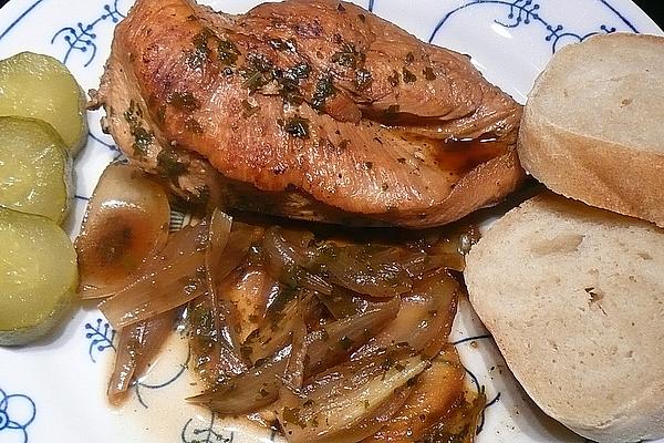 Chicken Breast Fillets in Brandy Sauce