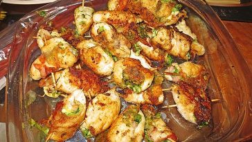 Chicken Involtini with Ricotta, Parsley and Bacon