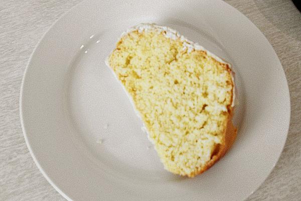 Chocolate Cake in White