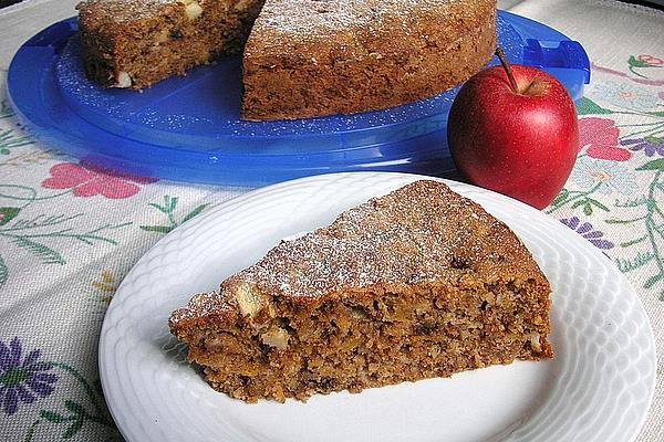 Christmas Apple and Pumpkin Cake