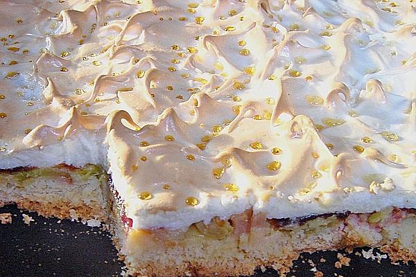 Claudia`s Rhubarb – Sheet Cake