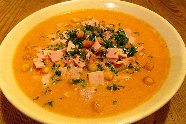 Colorful Tomato Soup