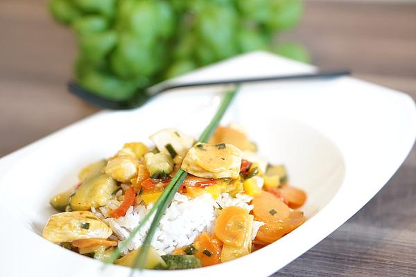 Corn Chickens in Coconut Milk