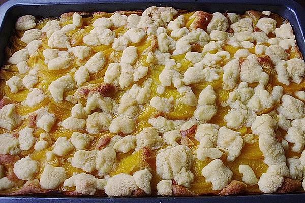 Crumble Cake from Tray