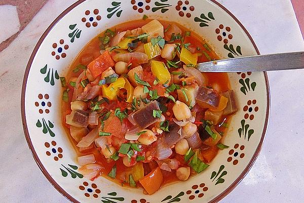 Crumbly Eggplant Stew
