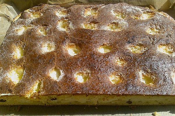 East Prussian Yeast Quark Cake