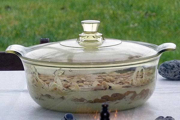 Eggnog Tiramisu with Amarettini and Apples