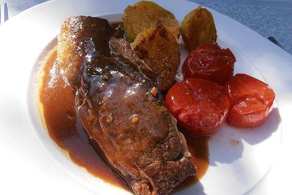 Entrecôte Marinated with Malt Beer and Lemon Marinade