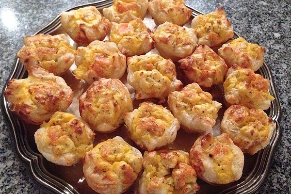 Feta Salmon Muffins