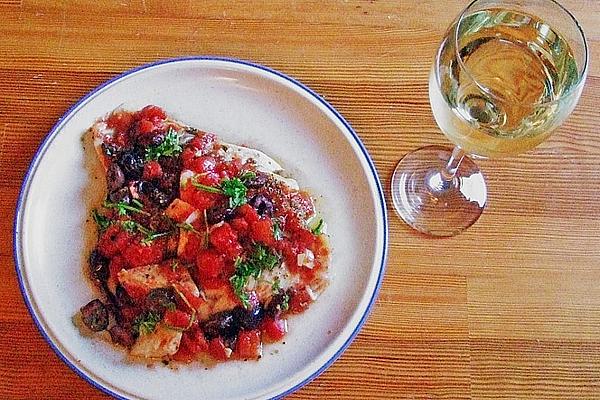 Fish Fillet Livornese