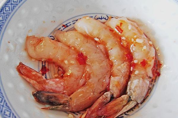 Garlic – Chili Prawns