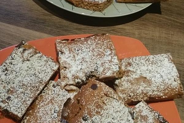 Gingerbread and Cherry Slices
