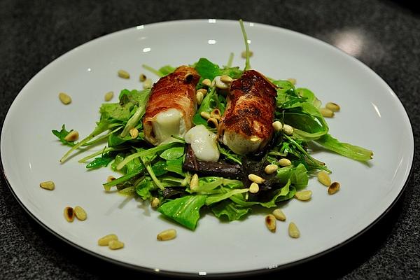 Goat Cheese Thaler with Bacon