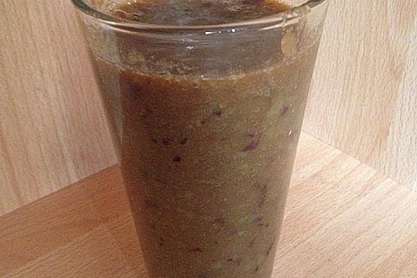 Grape, Peach and Plum Smoothie