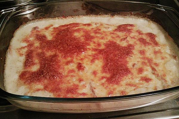 Gratinated Shredded Meat