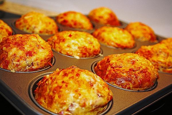 Ham and Cheese Muffins