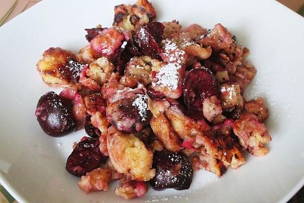 Juicy Cherry Pancakes