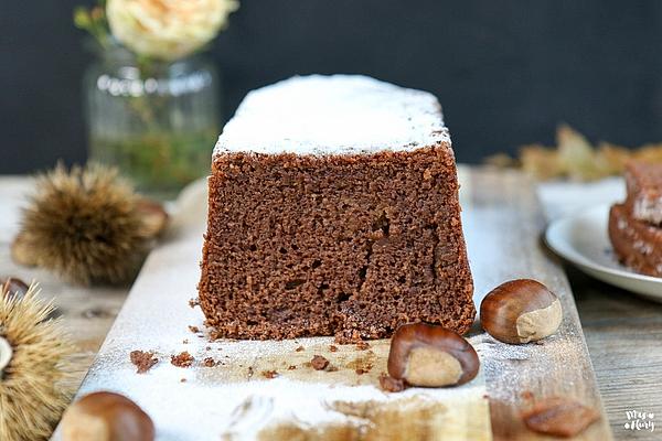 Juicy Chestnut Cake Without Flour