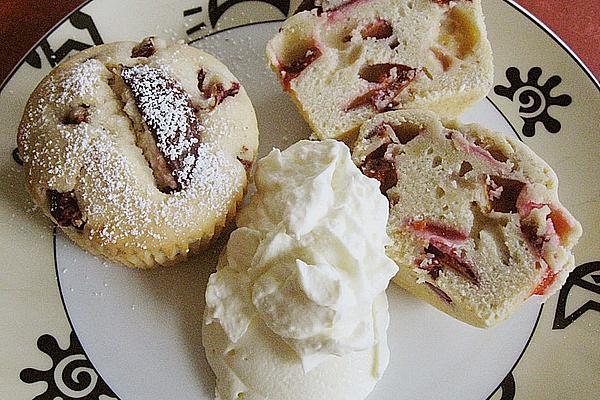 Juicy Plum Muffins
