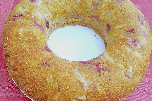 Juicy Rhubarb Wreath