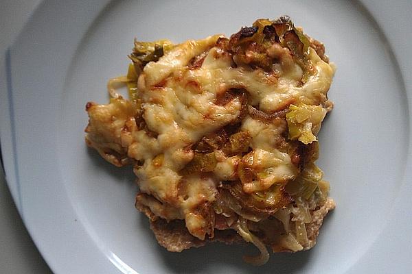 Kasseler Leek Gratin