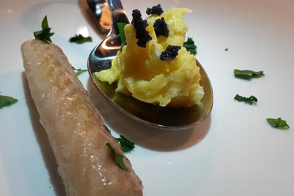 Kippers Scrambled Eggs À La Gabi