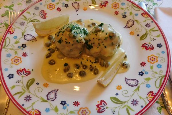 Königsberger Klopse with Creamy Caper Sauce