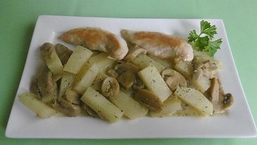 Chicken Breast in Tempura