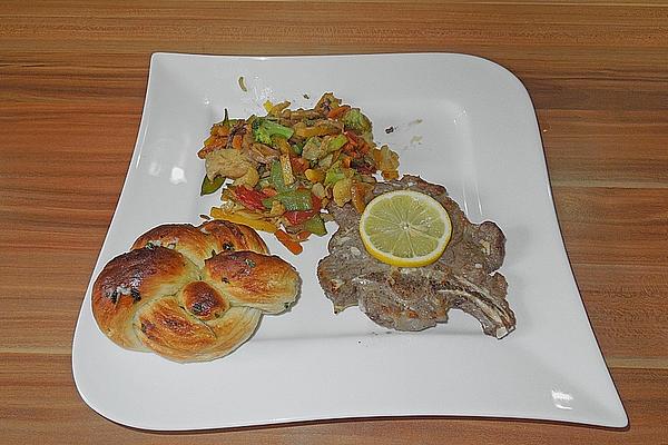 Lamb Chop in Lemon and Garlic Marinade