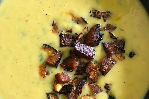Leek and Vegetable Soup with Filler