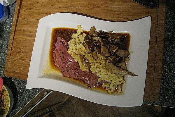 Leg Of Venison in Salt Crust
