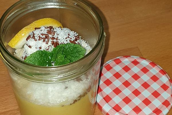 Lemon Cream with White Wine