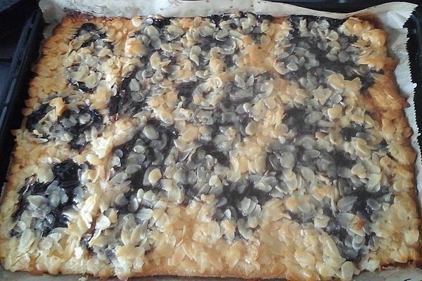 Lightning Butter Cake with Plum Jam