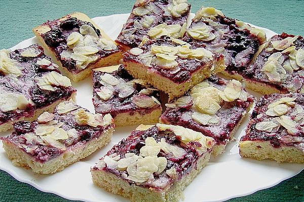 Lightning Butter Cake with Red Jelly