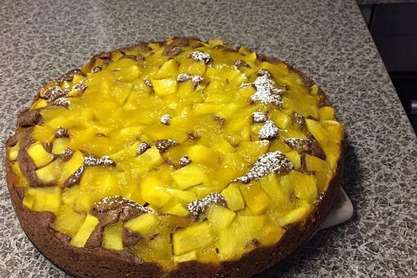 Mango Chocolate Cake