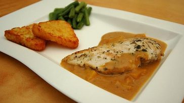 Roasted Bean Kernels with Marinated Lamb Fillets