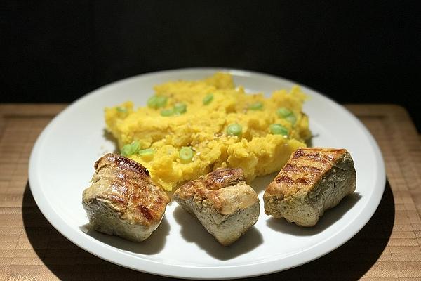 Marinated Pork Medallions Grilled