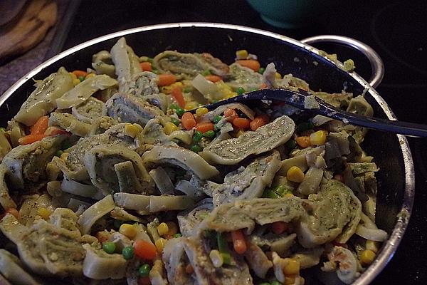 Maultaschen Pan with Vegetables