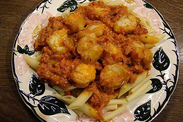 Monkfish Ragout in Tomato Vermouth Sauce