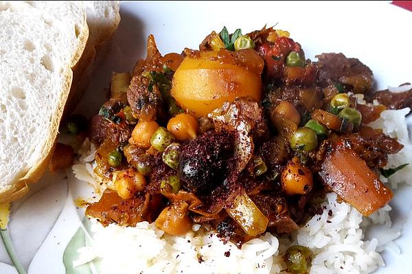 Moroccan Veal Pot À La General
